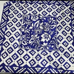 Oscar de la renta silk scarf